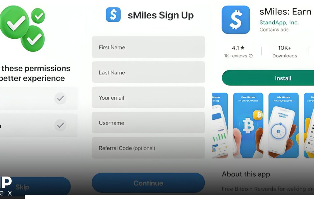 لورس :معرفی برنامه sMiles Crypto؛ حرکت کن و بیت کوین کسب کن