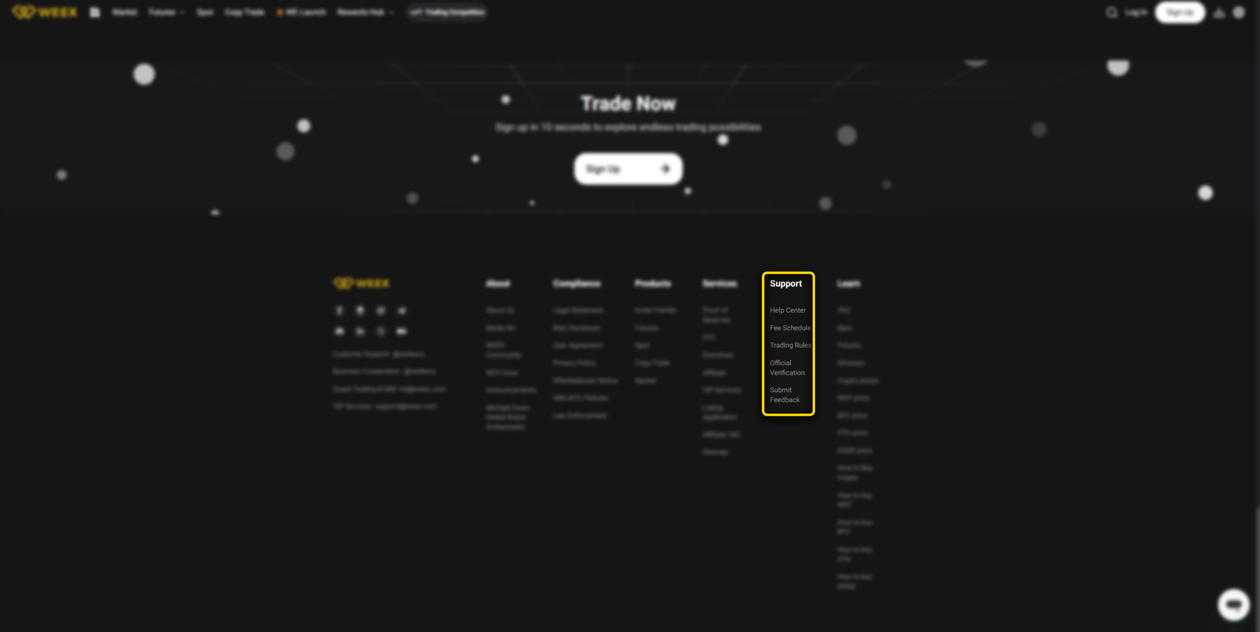 راه های برقراری ارتباط با پشتیبانی صرافی ویکس