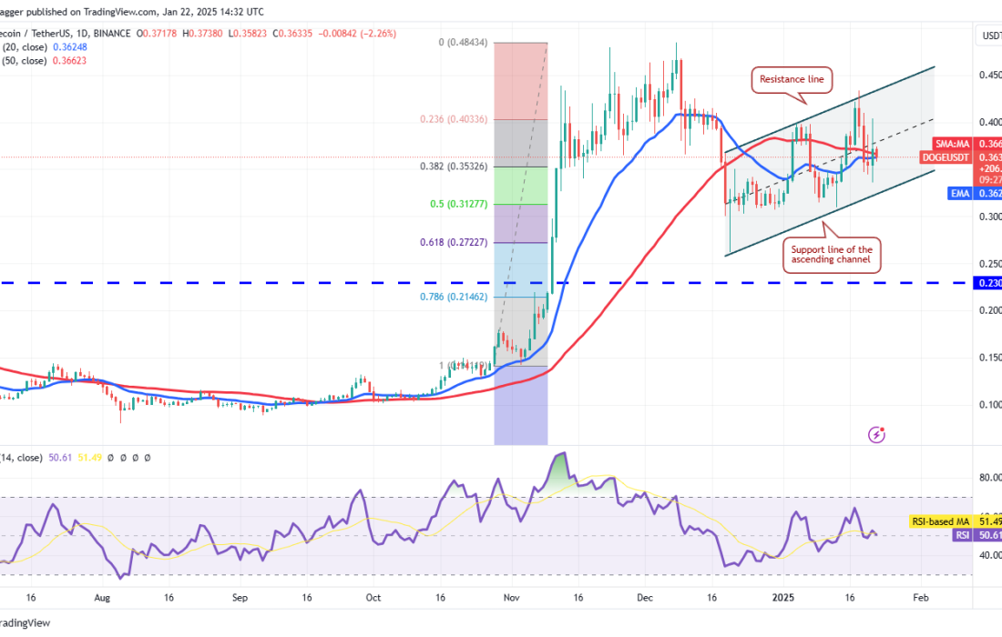 لورس :تحلیل دوج کوین امروز ۴ بهمن ۱۴۰۳