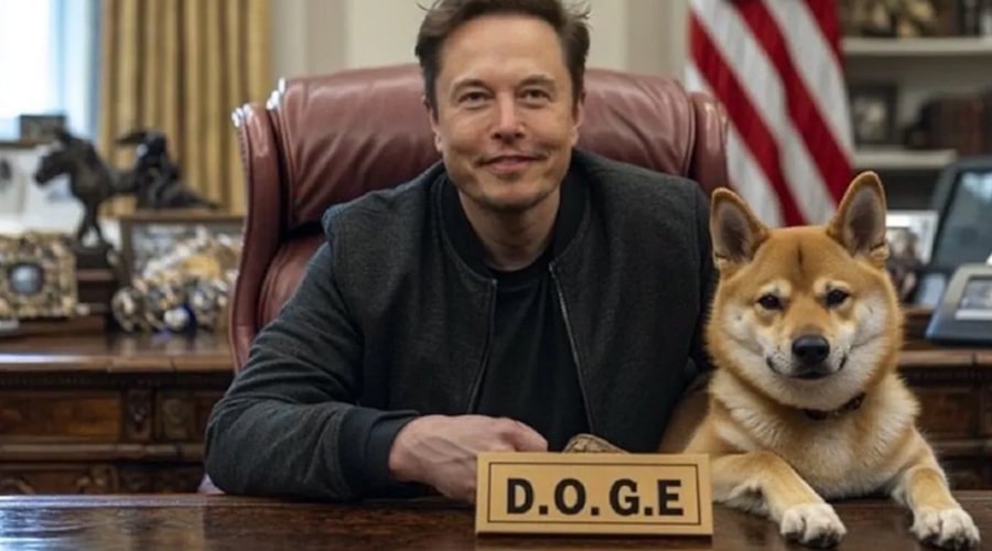 لورس :پرواز دوج‌کوین؛ وب‌سایت دپارتمان D.O.G.E با لوگوی DOGE راه‌اندازی شد!