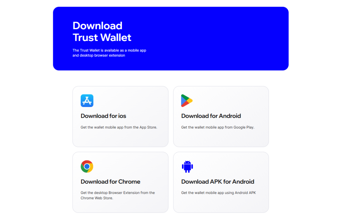 لورس :۰ تا ۱۰۰ آموزش تراست ولت (Trust Wallet)