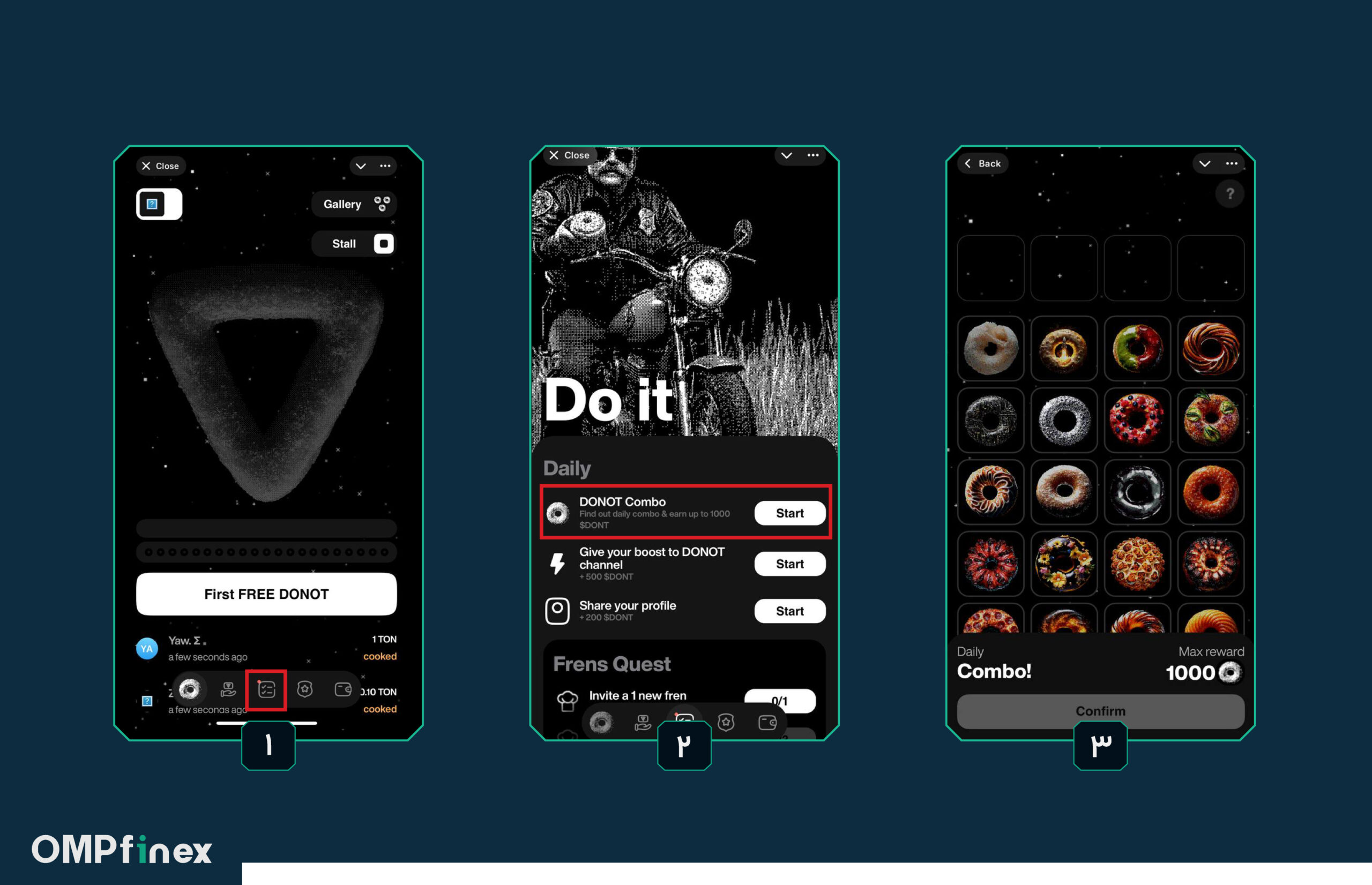 کارت های امروز ایردراپ دونات ۷ اسفند ۱۴۰۳