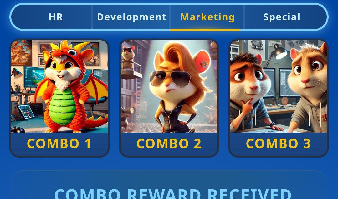 لورس :کارت های امروز همستر کامبت ۹ اسفند (بازی جدید Hamster GameDev)