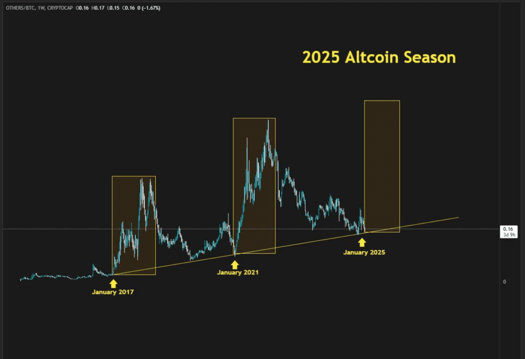 لورس :تحلیل بازار آلت کوین‌ها؛ از آلت سیزن چه خبر؟