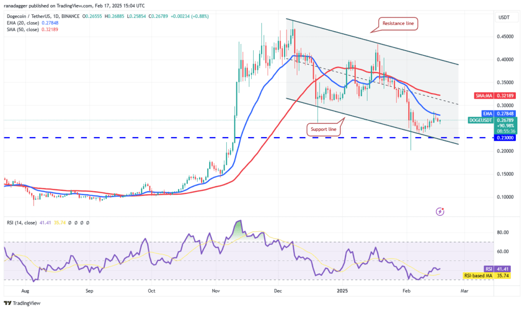 لورس :تحلیل دوج کوین امروز ۳۰ بهمن ۱۴۰۳