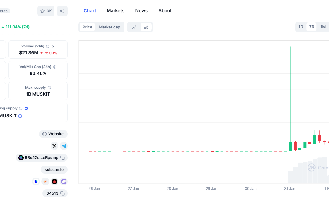 لورس :پدر ایلان ماسک میم‌کوین «Musk It» را وارد بازار ارز دیجیتال کرد!!