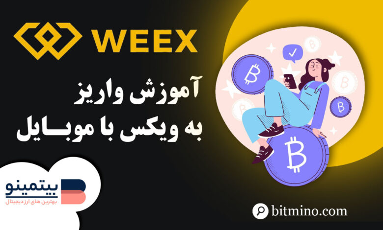 لورس :آموزش مراحل واریز به صرافی ویکس با موبایل