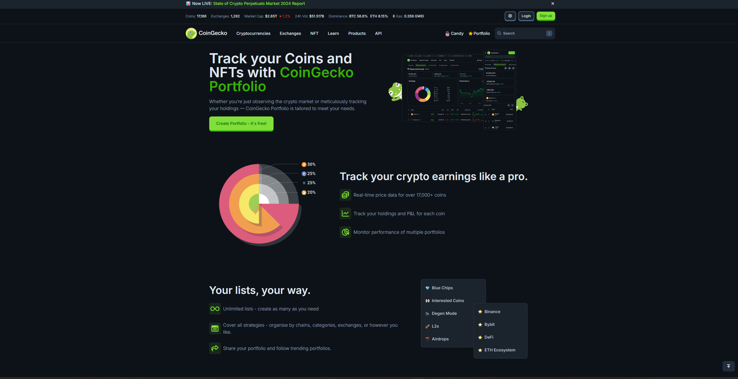 معرفی بخش NFT سایت کوین جکو