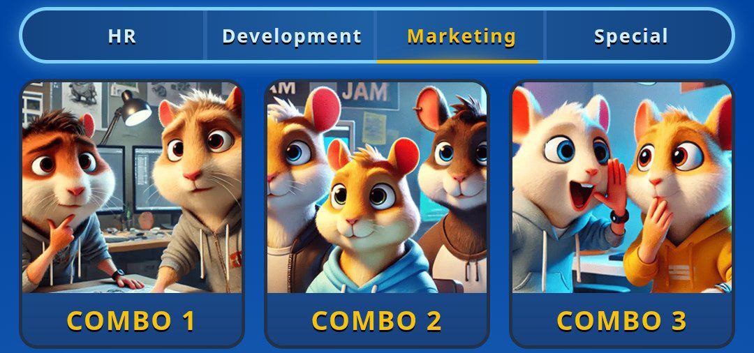 لورس :کارت های امروز همستر کامبت ۳ فروردین (بازی جدید Hamster GameDev)