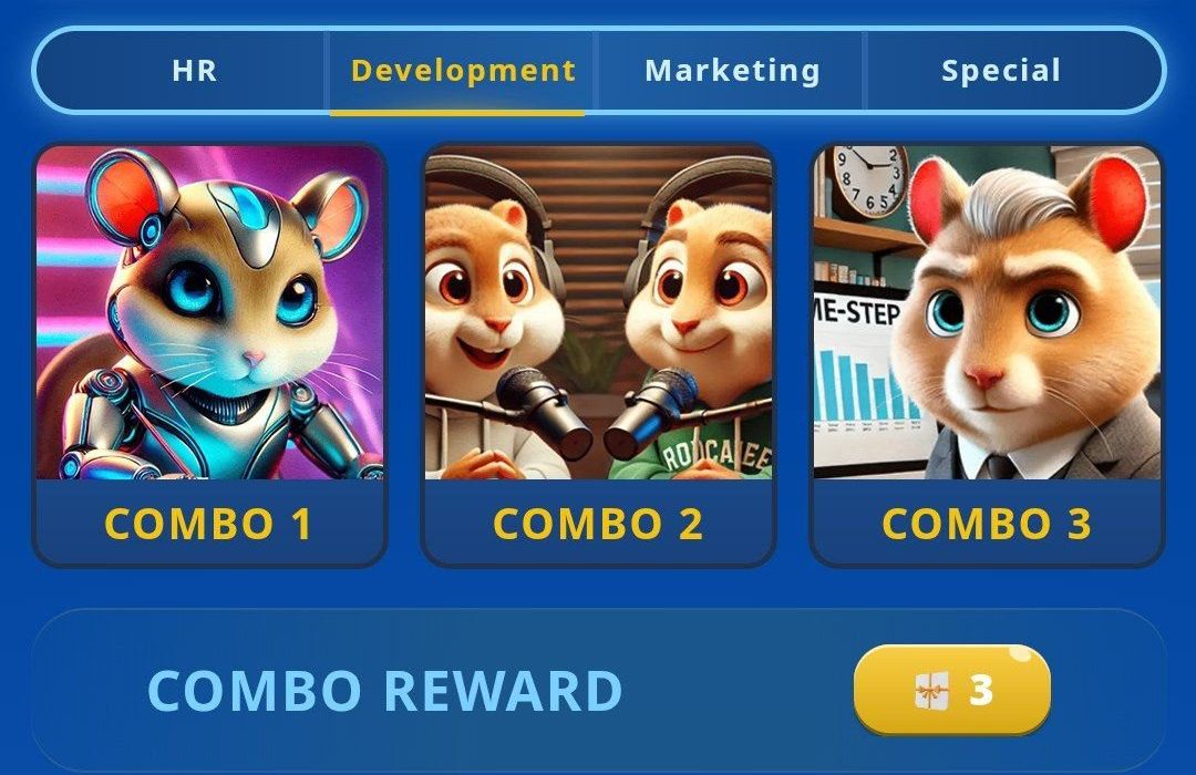 لورس :کارت های امروز همستر کامبت ۲۰ اسفند (بازی جدید Hamster GameDev)