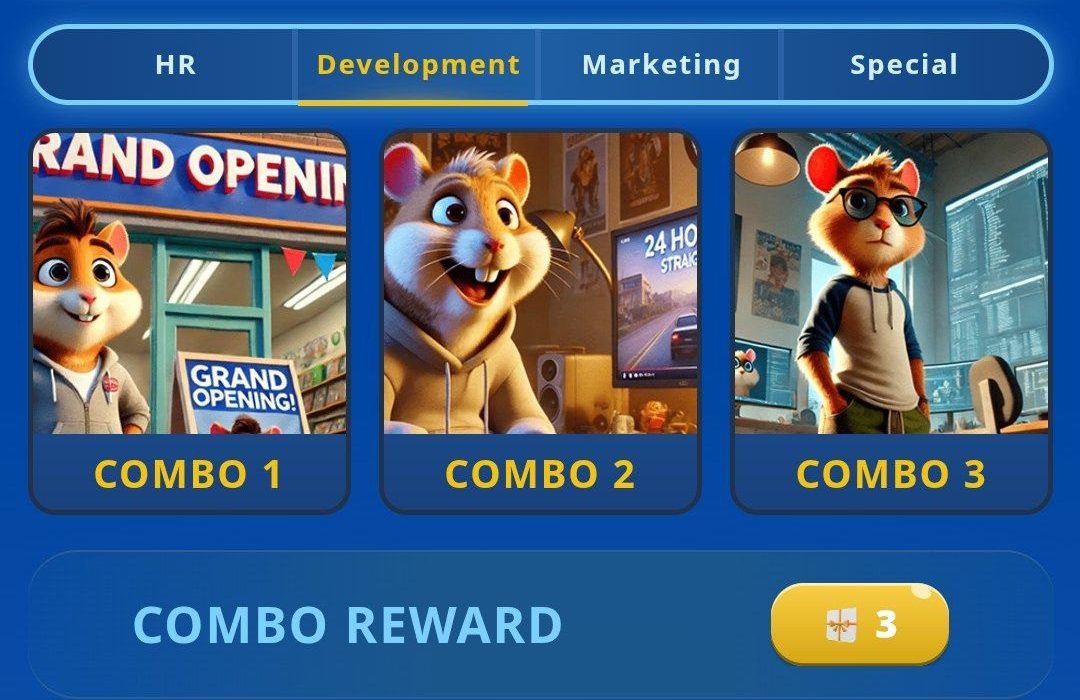 لورس :کارت های امروز همستر کامبت ۲۶ اسفند (بازی جدید Hamster GameDev)