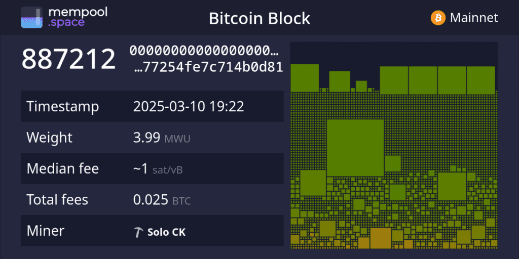 لورس :یک ماینر کوچک بیت کوین بیشتر از ۲۶۳٬۰۰۰ دلار پاداش گرفت