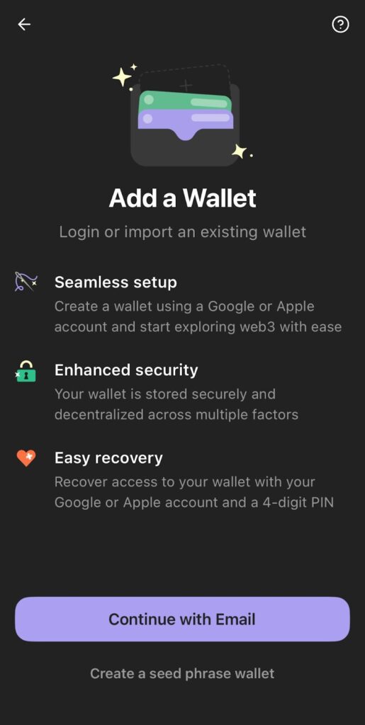 ساخت حساب کاربری با عبارت بازیابی