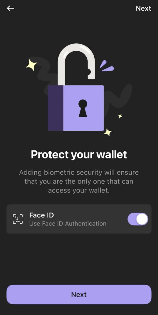فعال کردن قابلیت تشخیص چهره
