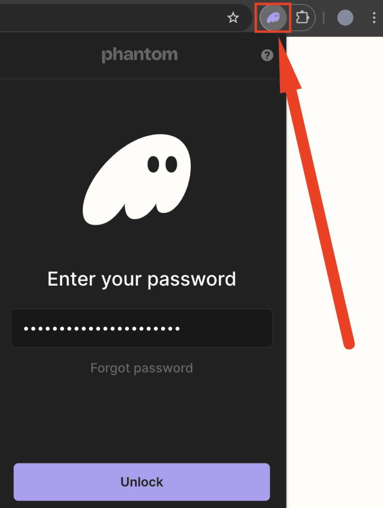 پین کردن آیکن فانتوم در مرورگر