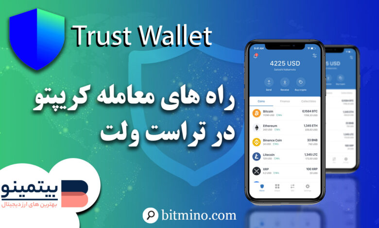 لورس :معامله ارز دیجیتال در تراست ولت | بدون محدودیت کریپتو معامله کن