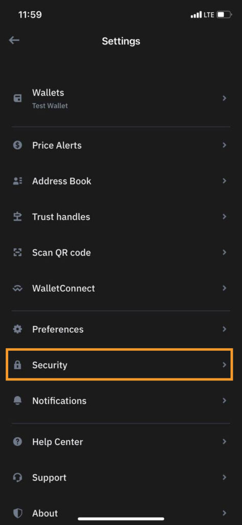 امنیت کیف پول تراست ولت