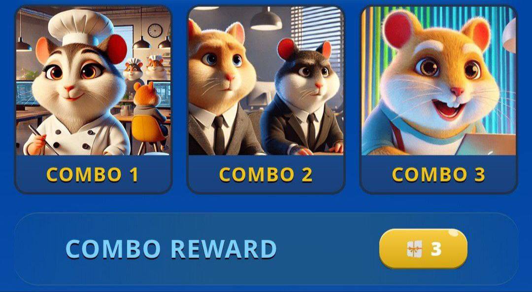 لورس :کارت های امروز همستر کامبت ۱۱ فروردین (بازی جدید Hamster GameDev)