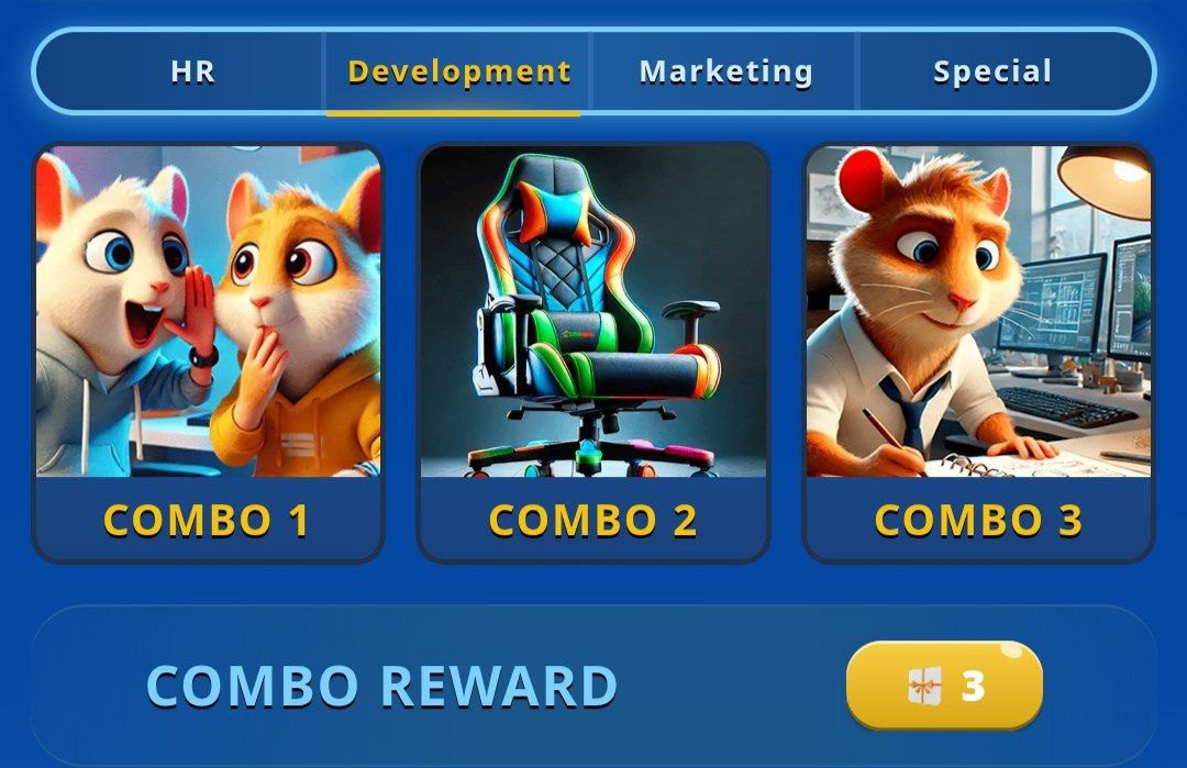 لورس :کارت های امروز همستر کامبت ۱۳ فروردین (بازی جدید Hamster GameDev)