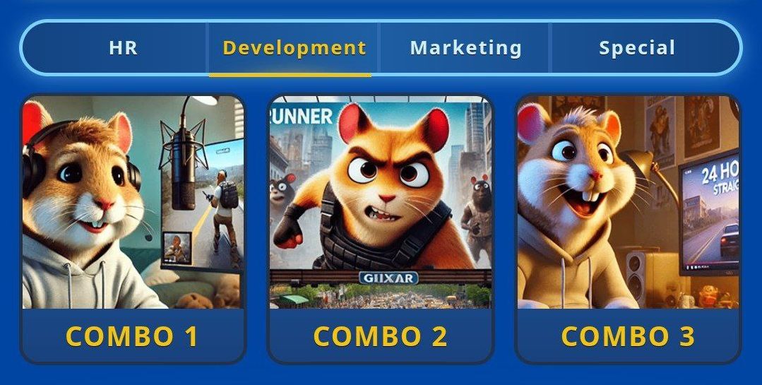 لورس :کارت های امروز همستر کامبت ۲۶ فروردین (بازی جدید Hamster GameDev)