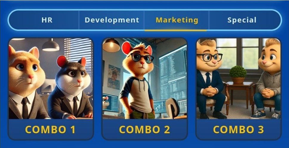 لورس :کارت های امروز همستر کامبت ۲۷ فروردین (بازی جدید Hamster GameDev)