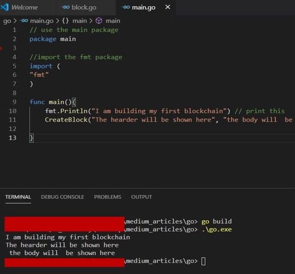 اضافه‌کردن داده‌ها به بلاک