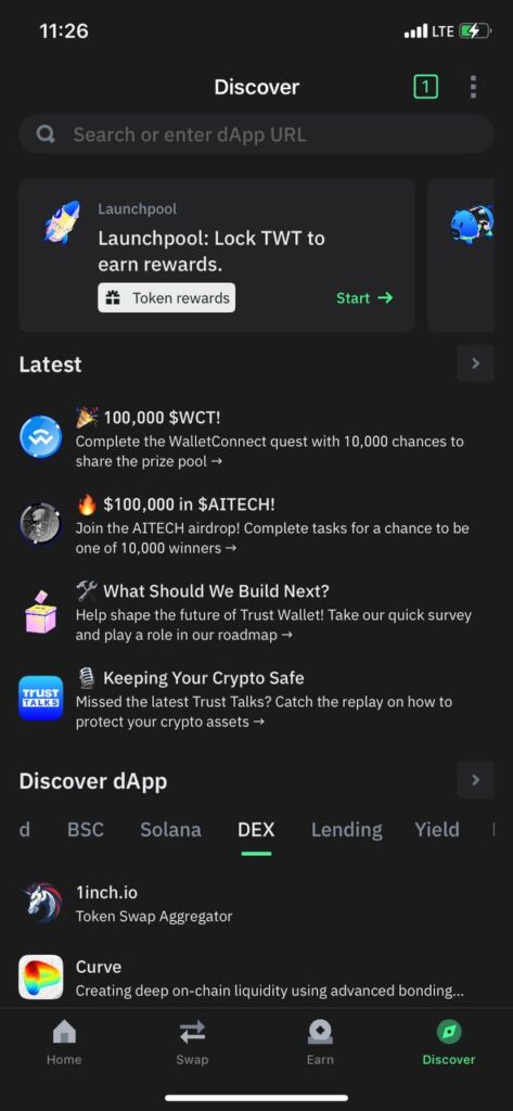 تراست ولت Trustwallet