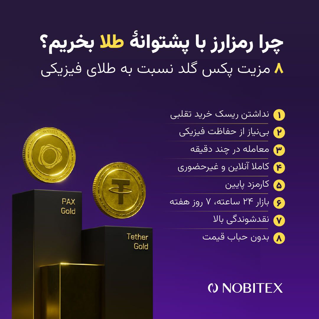 ارز دیجیتال طلا