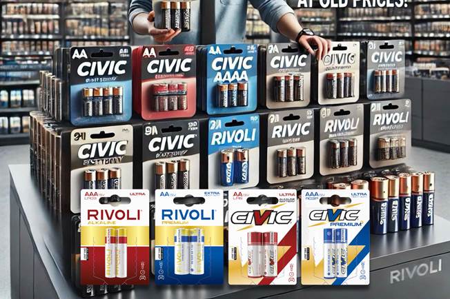 لورس :باتری‌های RIVOLI و CIVIC؛ ترکیبی از دوام، کیفیت و قیمت مناسب برای بازار ایران