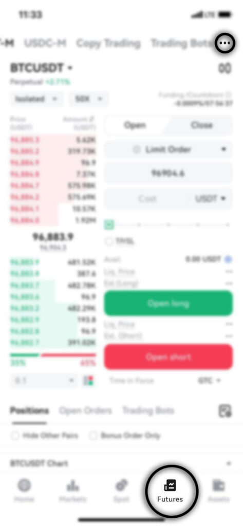 دموترید اپلیکیشن Toobit