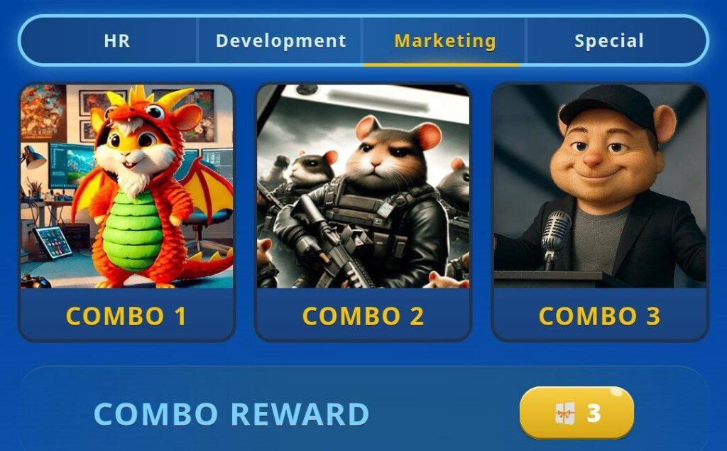 لورس :کارت های امروز همستر کامبت ۲۵ اردیبهشت