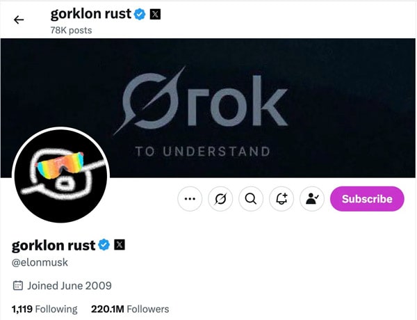 elon-musk-gorklon-rust-meme-coin-hype