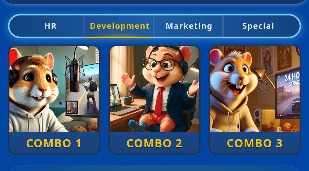 لورس :کارت های امروز همستر کامبت ۳۰ اردیبهشت