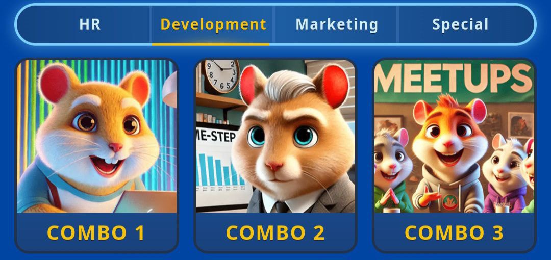 لورس :کارت های امروز همستر کامبت ۷ خرداد