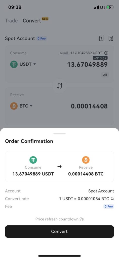 سواپ ارز دیجیتال اپلیکیشن Toobit