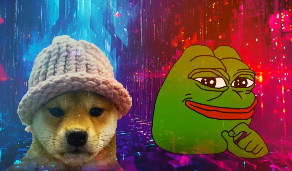 لورس :انفجار میم‌کوین‌های PEPE و WIF در اردیبهشت ۱۴۰۴؛ آیا سرمایه‌گذاران سنتی در حال عقب‌نشینی هستند؟