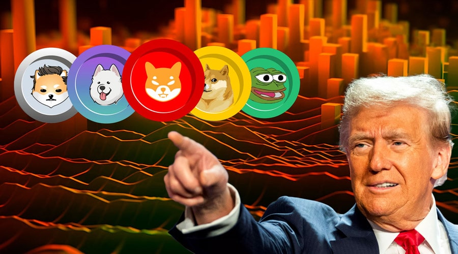 لورس :رمزگشایی ارتباط بین شام ترامپ و ریزش میم‌کوین‌ها؛ نهنگ‌ها چه برنامه‌ای دارند؟