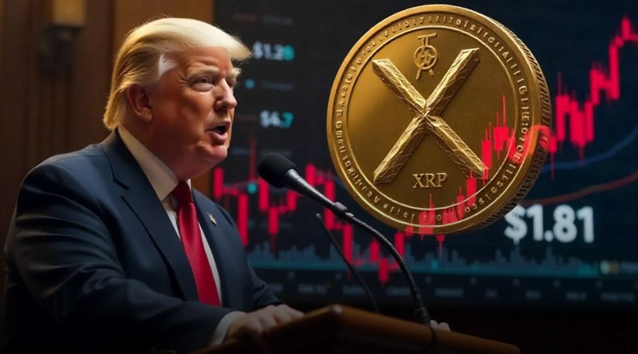 لورس :سقوط قریب‌الوقوع XRP به ۲ دلار؛ شایعه سرمایه‌گذاری ترامپ بازار را نجات می‌دهد؟