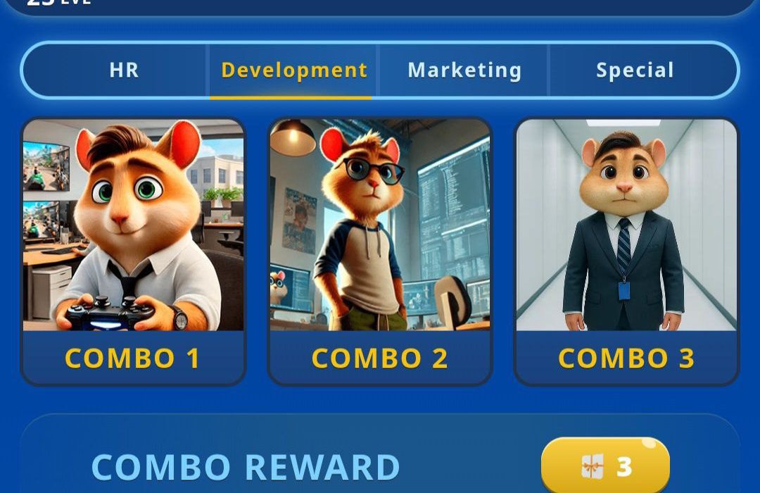 لورس :کارت های امروز همستر کامبت ۱۱ خرداد