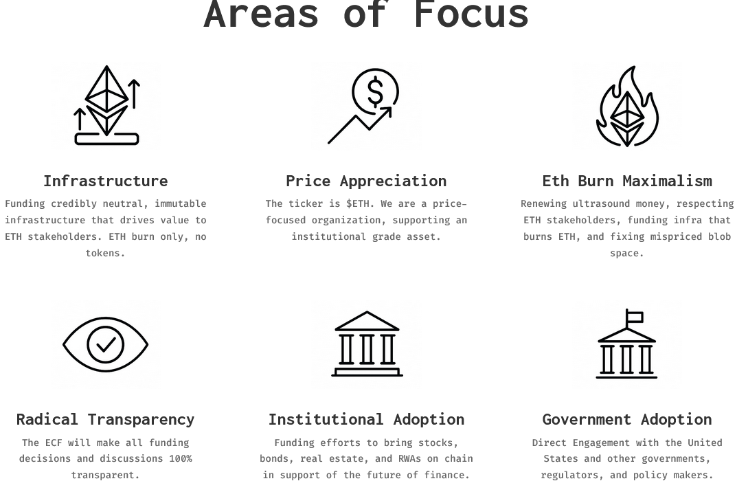 لورس :بنیاد جامعه اتریوم با مأموریت افزایش قیمت اتر به ۱۰ هزار دلار تشکیل شد