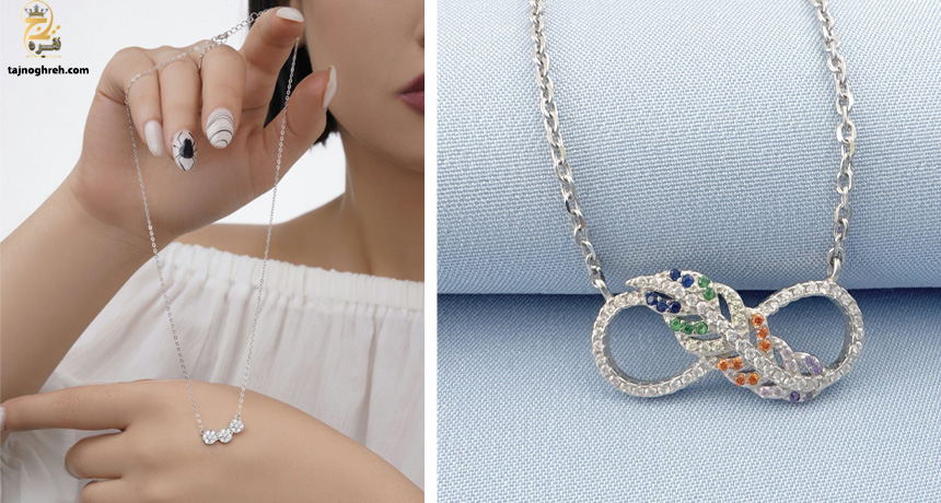 لورس :راهنمای خرید گردنبند نقره زنانه و دخترانه