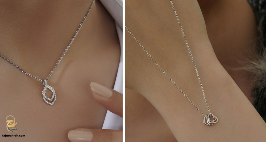 گردنبند نقره زنانه