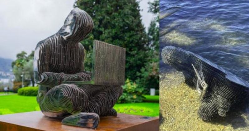 لورس :مجسمه ساتوشی غرق شد!