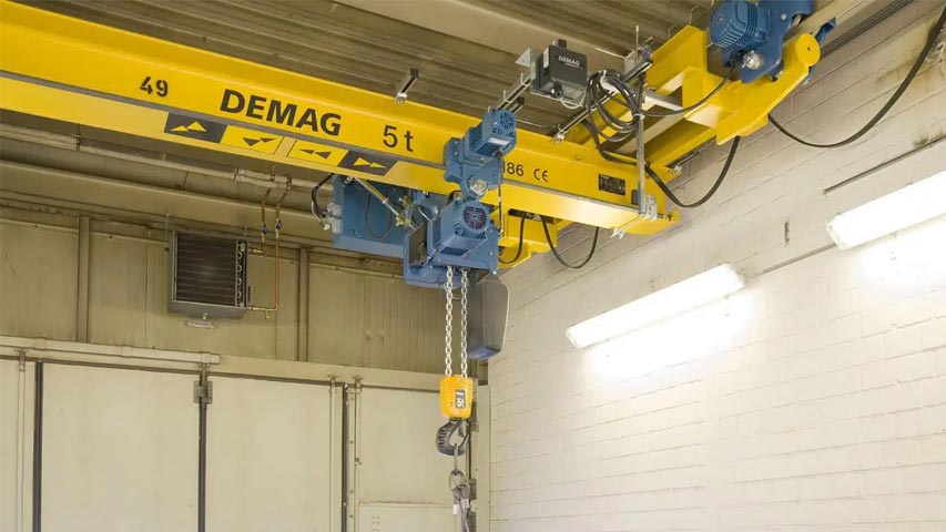 کاربرد سیم بکسل در جرثقیل برقی 