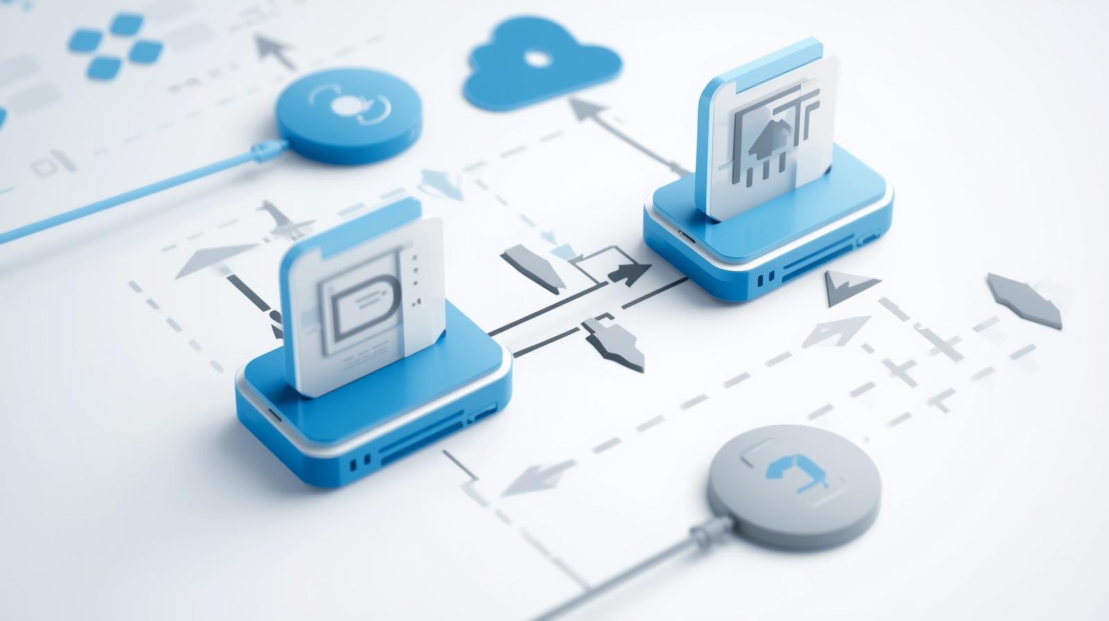انتقال فایل بین دو هاست